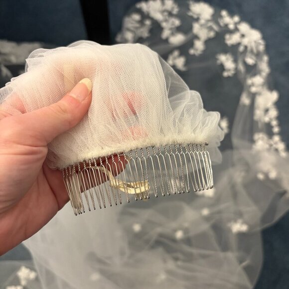 🎉HP🎉NWOT Bel Air Bridal Cathedral Veil - V7722C - Picture 5 of 6